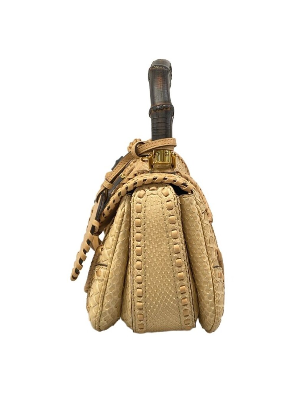 ★SOLD★ Gucci Handbag New Bamber Beige - Picture 4 of 15